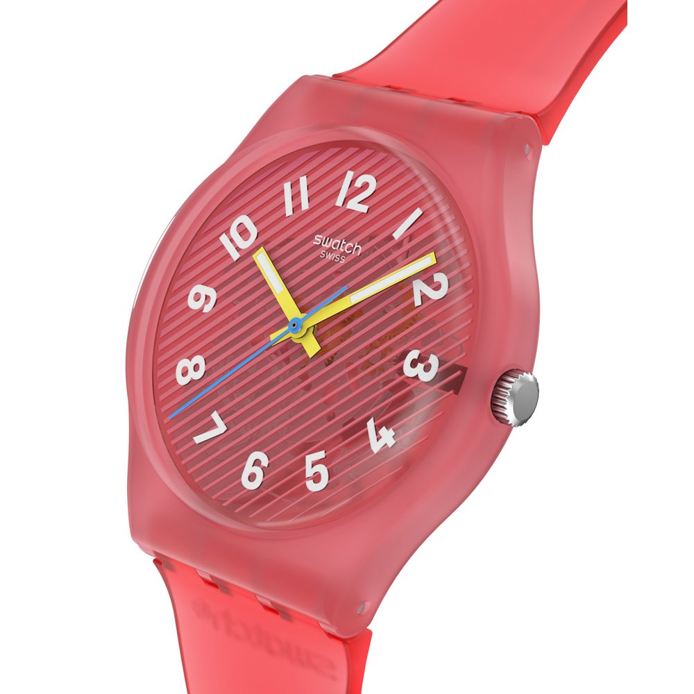 SWATCH WAVELENGTHS OF CORAL Unisex Ρολόι Μπλε Λουράκι Σιλικόνης SO28P114 SWATCH WAVELENGTHS OF CORAL Unisex Ρολόι Μπλε Λουράκι Σιλικόνης SO28P114