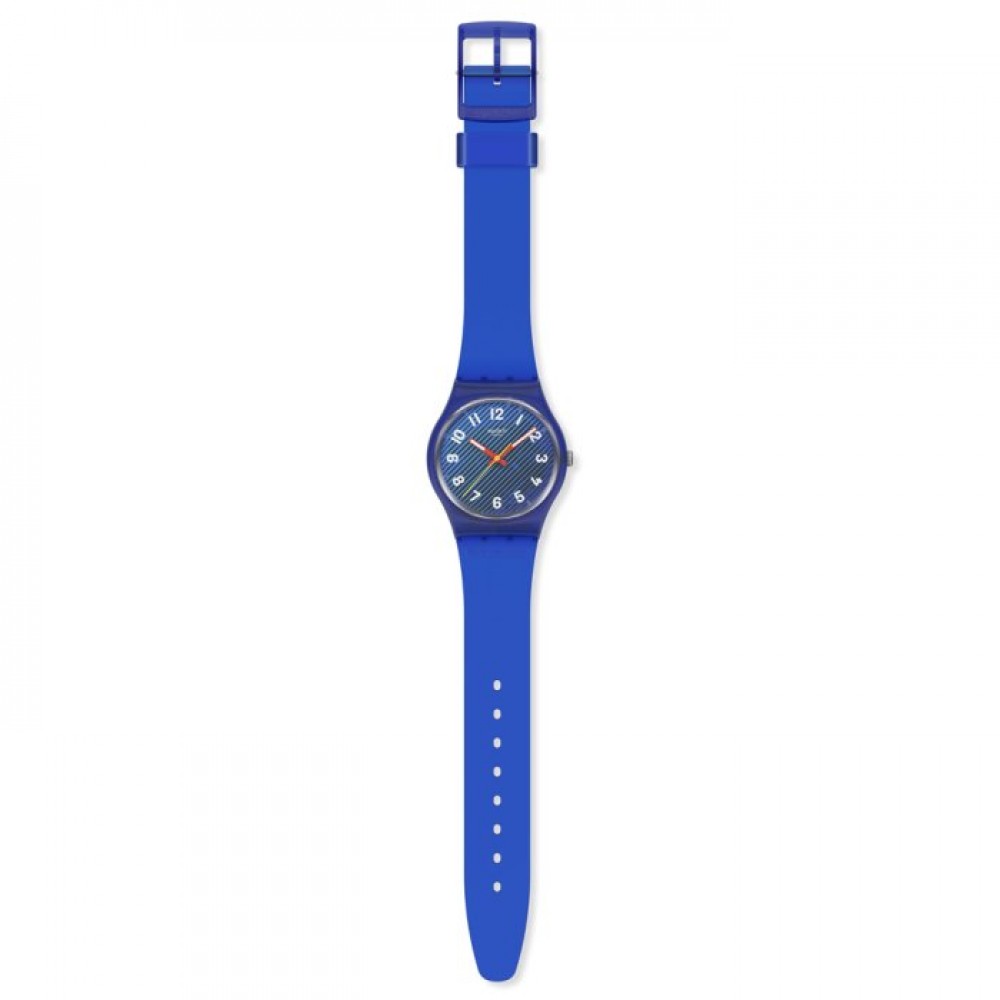 SWATCH WAVELENGTHS OF WATER Unisex Ρολόι Μπλε Λουράκι Σιλικόνης SO28S107