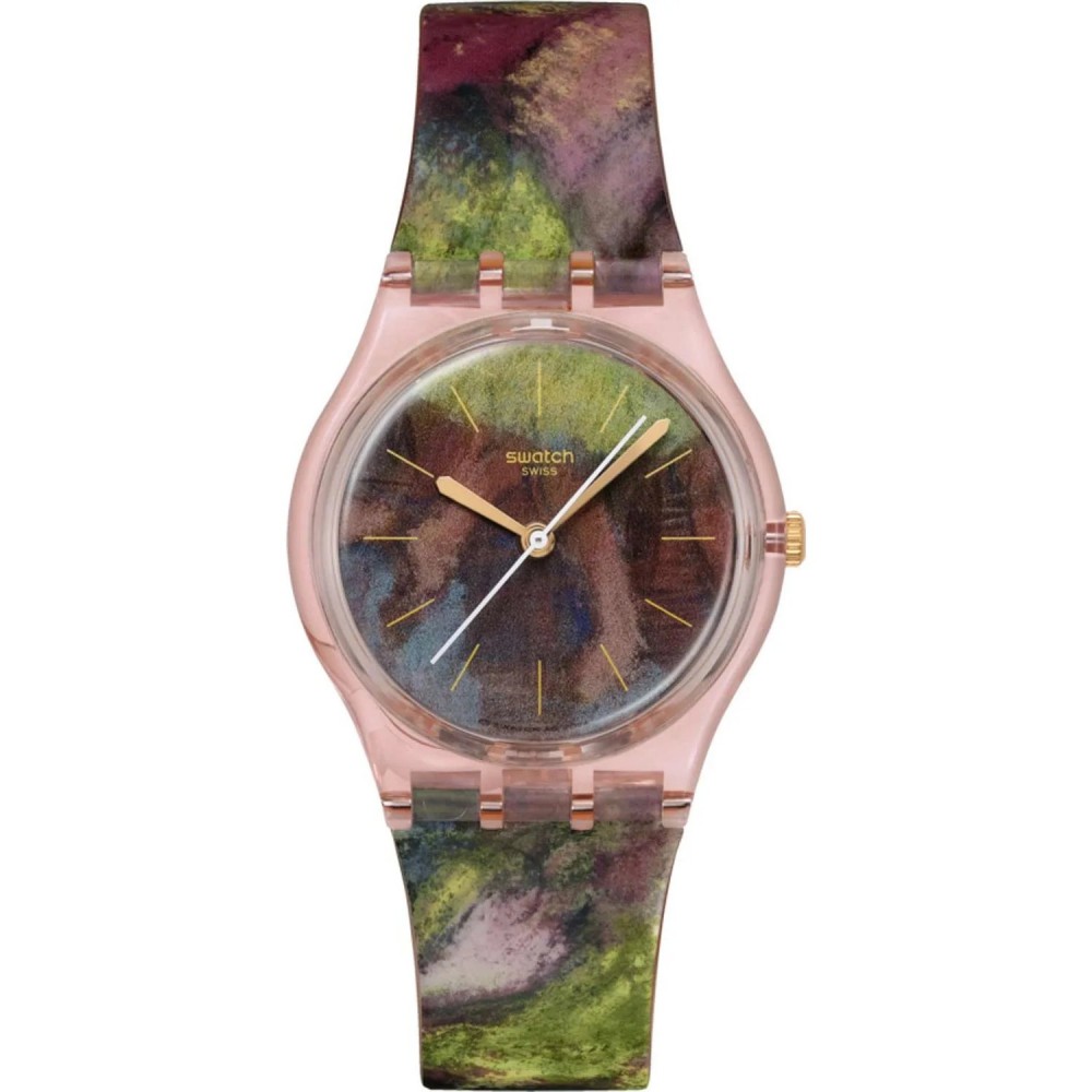 SWATCH x Guggenheim DEGAS'S DANCERS Unisex Ρολόι Πολύχρωμο Λουράκι Σιλικόνης SO28Z131