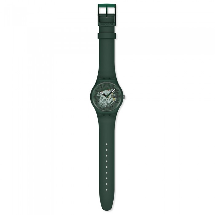 SWATCH REVEALED IN THE FOREST Ρολόι Πράσινο Λουρί Σιλικόνης SO29G111