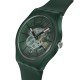 SWATCH REVEALED IN THE FOREST Ρολόι Πράσινο Λουρί Σιλικόνης SO29G111