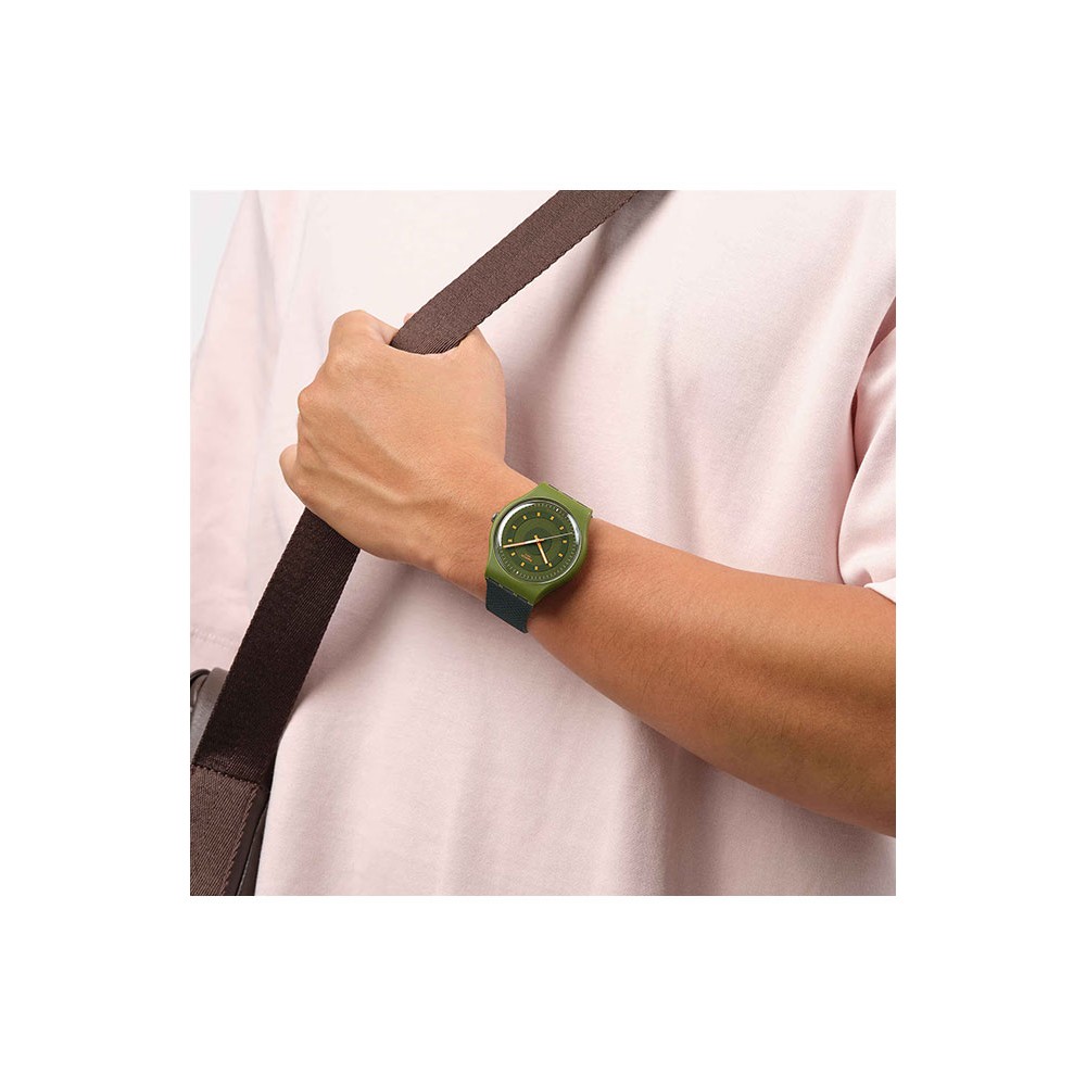 SWATCH TAKE YOUR TIME, ENJOY THE MOMENT Ρολόι Μαύρο Λουρί Σιλικόνης SO29G113 SWATCH TAKE YOUR TIME, ENJOY THE MOMENT Ρολόι Μαύρο Λουρί Σιλικόνης SO29G113