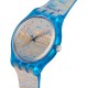 SWATCH x Guggenheim MONET'S PALAZZO DUCALE Ρολόι Πολύχρωμο Λουρί Σιλικόνης SO29Z150