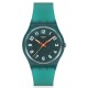 SWATCH WAVELENGTHS OF MOSS Unisex Ρολόι Πράσινο Λουράκι Σιλικόνης SO28L100