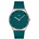 SWATCH PONDERING PATTERNS Ρολόι Πράσινο Λουράκι Σιλικόνης SS07S155