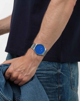 SWATCH SHIMMERING WATERS Ρολόι Ανοξείδωτο Ατσάλι μπρασελέ SS07S157M