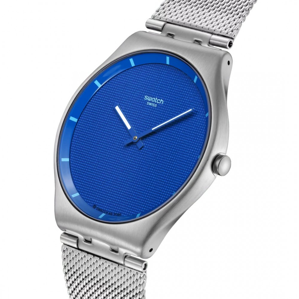 SWATCH SHIMMERING WATERS Ρολόι Ανοξείδωτο Ατσάλι μπρασελέ SS07S157M
