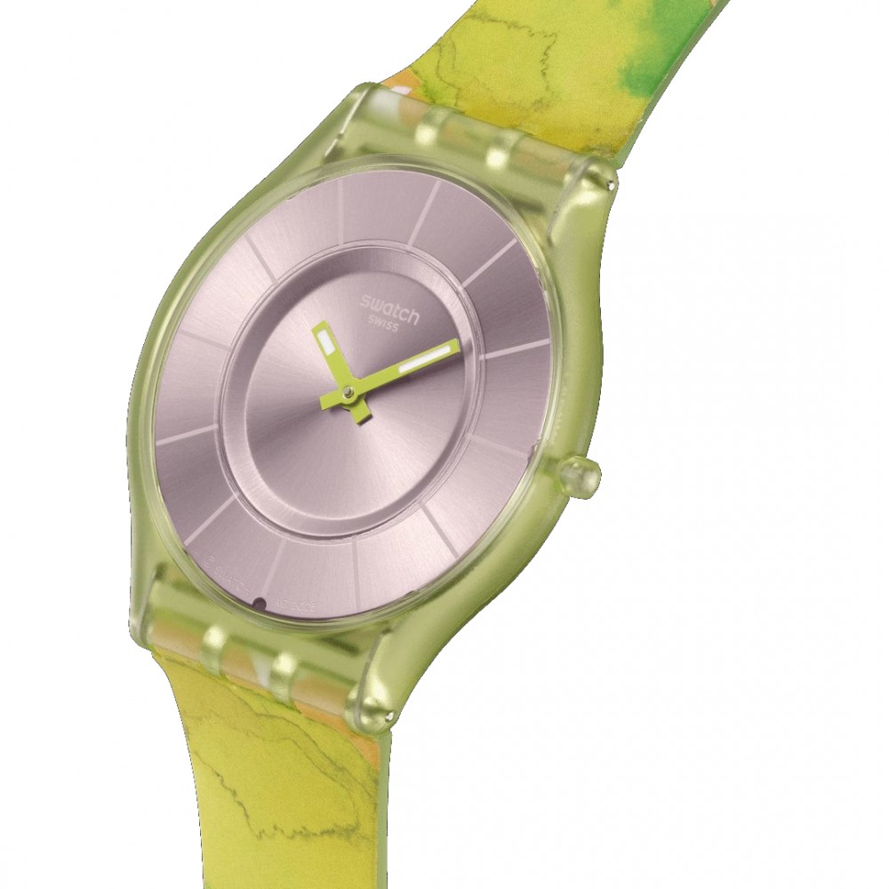 SWATCH PARADISE CANOPY Ρολόι Πολύχρωμο Λουράκι Σιλικόνης SS08G112