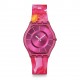SWATCH PARADISE PETALS Ρολόι Πολύχρωμο Λουράκι Σιλικόνης SS08P113