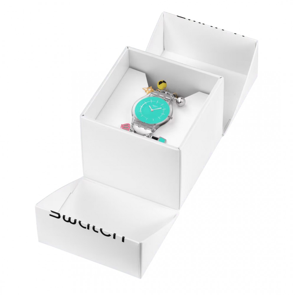 SWATCH MOTHER LIKE NO OTHER Ρολόι Ανοξείδωτο Ατσάλι μπρασελέ SS08Z106G