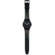 SWATCH NUIT D'ETE Unisex Ρολόι Μαύρο Λουρί Σιλικόνης SUOB729