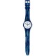 SWATCH FIAMMABLU Unisex Ρολόι Μπλε Λουρί Σιλικόνης SUON712