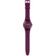 SWATCH WINERY Unisex Ρολόι Μπορντ΄ό Λουρί Σιλικόνης SUOR709