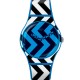 SWATCH BLUZAG Unisex Ρολόι Πολύχρωμο Λουρί Σιλικόνης SUOS111