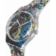 SWATCH x Guggenheim POLLOCK'S ALCHEMYS Ρολόι Πολύχρωμο Λουρί Σιλικόνης SUOZ366