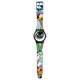 SWATCH x Art Peace Hotel STREET EYE Ρολόι Πολύχρωμο Λουρί Σιλικόνης SUOZ372