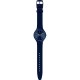 SWATCH SKINAZULI Unisex Ρολόι Μπλε Λουρί Σιλικόνης SVON104