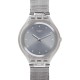 SWATCH SKINSPARKLY Unisex Ρολόι Ασημί ανοξείδωτο ατσάλι μπρασελέ SVUK103M