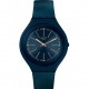 SWATCH SKINATLANTID Unisex Ρολόι Mπλε Λουρί Σιλικόνης SVUN109