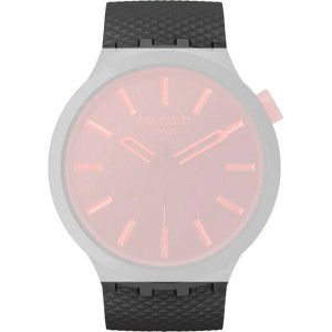 SWATCH MIDNIGHT MODE Λουράκι Μπλε Σιλικόνης 19mm ASB05B111 SWATCH MIDNIGHT MODE Λουράκι Μπλε Σιλικόνης 19mm ASB05B111