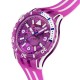 SWATCH SCUBAQUA FLOWER HAT Ρολόι Φούξια/Λευκό Λουράκι Σιλικόνης SSCU09P100