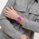 SWATCH SCUBAQUA FLOWER HAT Ρολόι Φούξια/Λευκό Λουράκι Σιλικόνης SSCU09P100