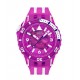 SWATCH SCUBAQUA FLOWER HAT Ρολόι Φούξια/Λευκό Λουράκι Σιλικόνης SSCU09P100