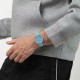SWATCH IRIDESCENTLY BLUE Unisex Ρολόι Μπλε Λουράκι σιλικόνης SYXS164