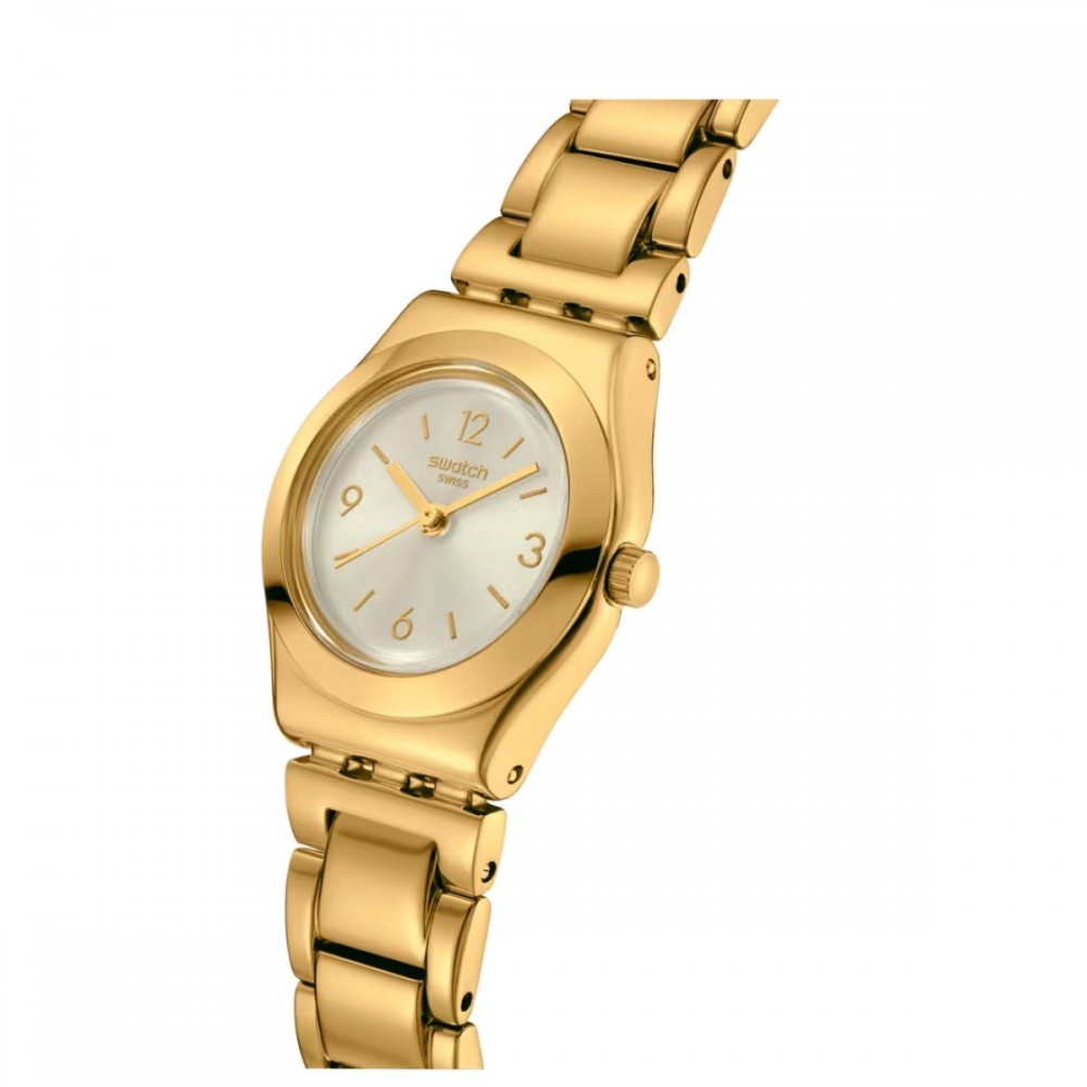 SWATCH AUREATE GLOW Ρολόι Γυναικείο Επιχρυσωμένο Ανοξείδωτο Ατσάλι YSG179G SWATCH AUREATE GLOW Ρολόι Γυναικείο Επιχρυσωμένο Ανοξείδωτο Ατσάλι YSG179G