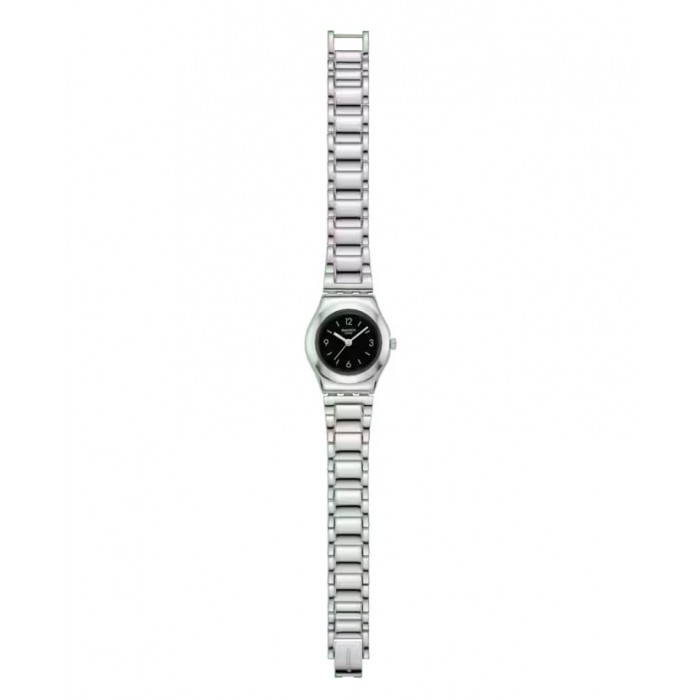 SWATCH GRADINO NERO Ρολόι Γυναικείο Ασημί Ανοξείδωτο Ατσάλι YSS350G