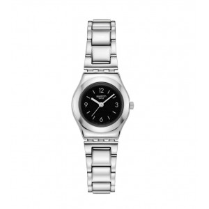 SWATCH GRADINO NERO Ρολόι Γυναικείο Ασημί Ανοξείδωτο Ατσάλι YSS350G