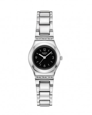 SWATCH GRADINO NERO Ρολόι Γυναικείο Ασημί Ανοξείδωτο Ατσάλι YSS350G