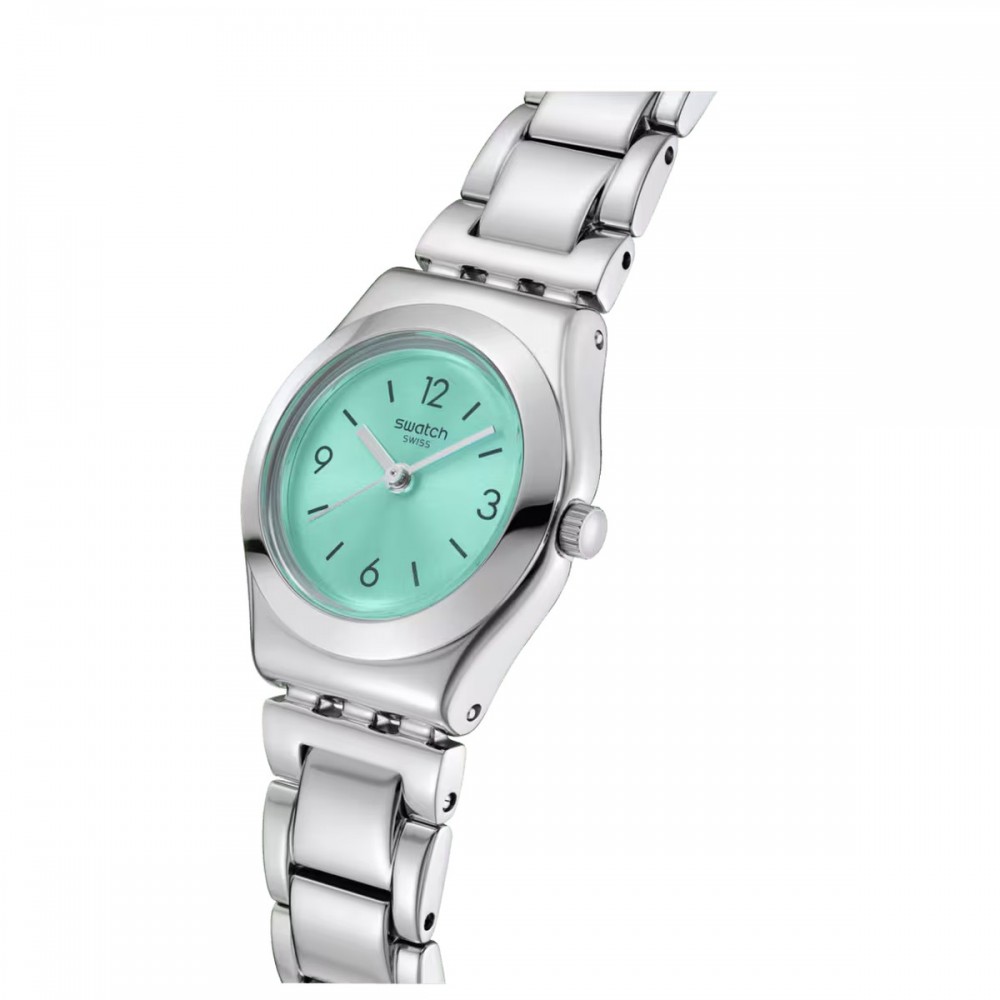 SWATCH ALLA MENTA Ρολόι Γυναικείο Ασημί Ανοξείδωτο Ατσάλι YSS353G SWATCH ALLA MENTA Ρολόι Γυναικείο Ασημί Ανοξείδωτο Ατσάλι YSS353G