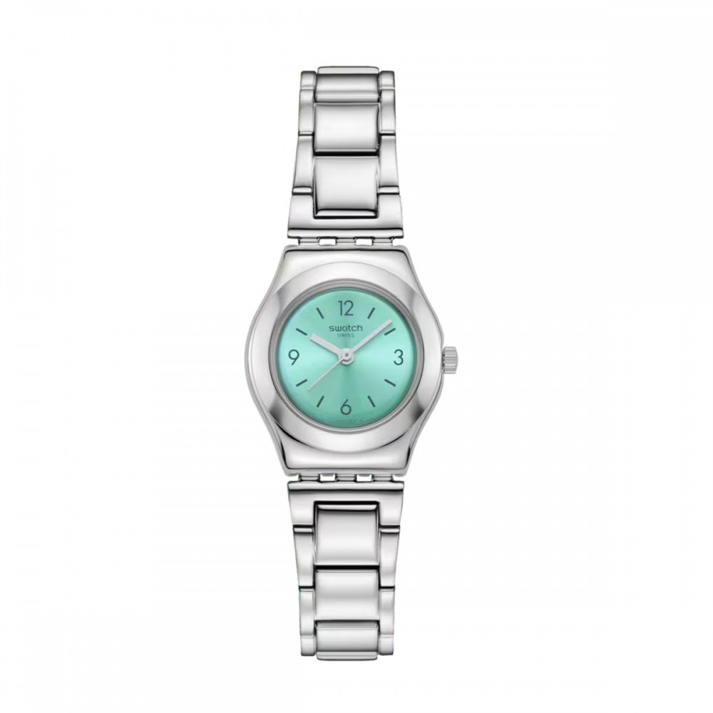 SWATCH ALLA MENTA Ρολόι Γυναικείο Ασημί Ανοξείδωτο Ατσάλι YSS353G SWATCH ALLA MENTA Ρολόι Γυναικείο Ασημί Ανοξείδωτο Ατσάλι YSS353G