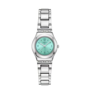 SWATCH ALLA MENTA Ρολόι Γυναικείο Ασημί Ανοξείδωτο Ατσάλι YSS353G