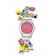 SWATCH THE CHARM OF MOM Ρολόι Γυναικείο Ασημί Ανοξείδωτο Ατσάλι Μπρασελέ  YSZ101G
