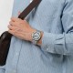 SWATCH MIDNIGHT IN THE MIRROR Χρονογράφος Ρολόι Ασημί Ανοξείδωτο Ατσάλι μπρασελέ YVS539G
