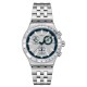 SWATCH MIDNIGHT IN THE MIRROR Χρονογράφος Ρολόι Ασημί Ανοξείδωτο Ατσάλι μπρασελέ YVS539G