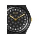 SWATCH SPARKLE NIGHT Ρολόι Μαύρο λουράκι λουράκι σιλικόνης SO31B102