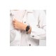 SWATCH SPARKLE NIGHT Ρολόι Μαύρο λουράκι λουράκι σιλικόνης SO31B102