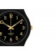 SWATCH GOLDEN TAC ΡΟΛΟΙ Μαύρο Λουρί Πλαστικό βιολογικής προέλευσης SO28B113