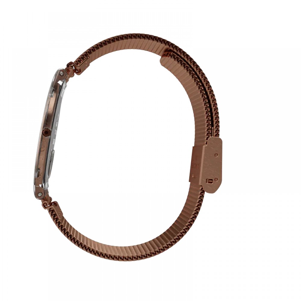 SWATCH HELLO DARLING Ροζ Επιχρυσωμένο μπρασελέ SS08K104M