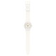SWATCH WHITE BISHOP ΡΟΛΟΙ Λευκό Λουρί Πλαστικό βιολογικής προέλευσης SO28W106-S14