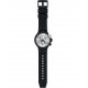 SWATCH CHEQUERED SILVER ΡΟΛΟΙ Χρονογράφος Unisex Μαύρο Λουράκι Σιλικόνης SB02B404