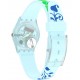 SWATCH GREENTOUCHE Ρολόι γυναικείο μπλε λουράκι σιλικόνης LN157