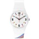SWATCH MERRY-GO-ROUND SQUARES Ρολόι Πολύχρωμο λουράκι σιλικόνης SO28W700