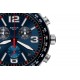SWATCH BLUE GRID Unisex Ρολόι Μπλε Καουτσούκ Λουράκι YVS454