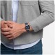 SWATCH BLUE GRID Unisex Ρολόι Μπλε Καουτσούκ Λουράκι YVS454