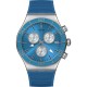 SWATCH BLUE IS ALL Unisex Ρολόι Μπλε Καουτσούκ Λουράκι YVS485