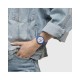 SWATCH ALL ABOUT DAD Unisex Watch Blue Silicone Strap SO29Z704
